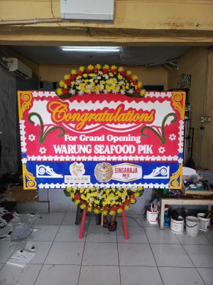 Papan Bunga di Sapugarut Buaran